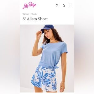Lilly Pulitzer 5” Alista Short